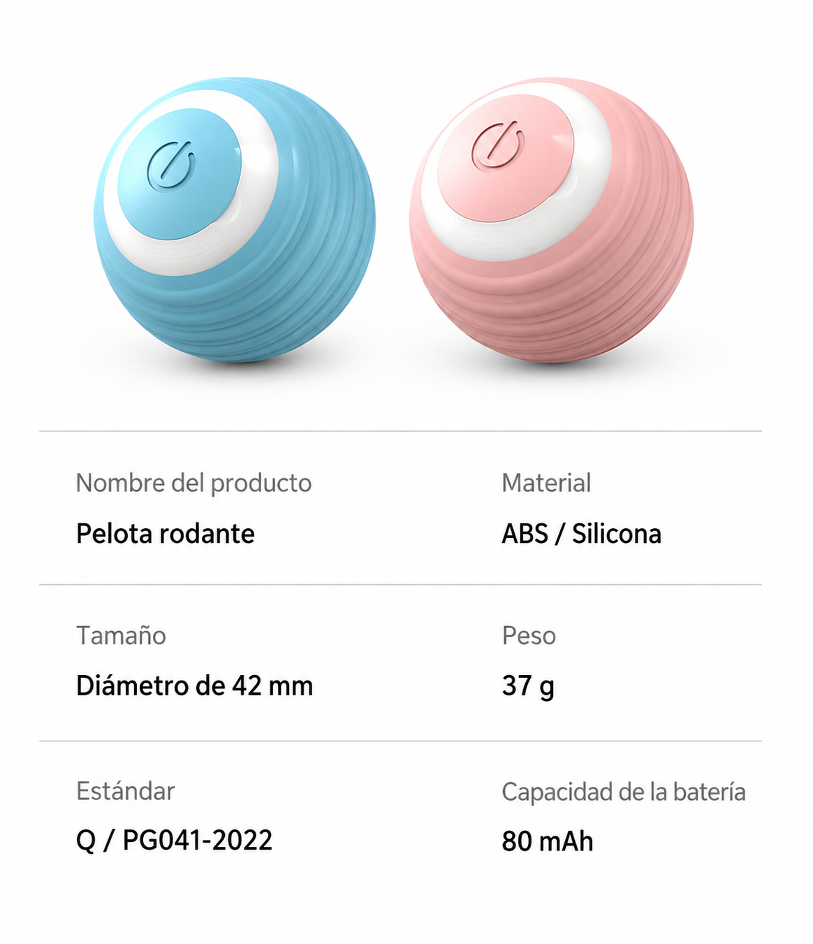 Pelota Interactiva Recargable